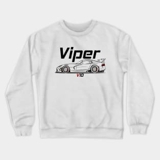 Racing Viper Muscle V10 Legend Crewneck Sweatshirt